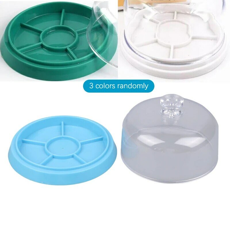Watch Parts Holder Tray Watch Movement Dust Cover Tray Parts Watchmakers Moistureproof Anti-dust Tray Storage Box Protector
