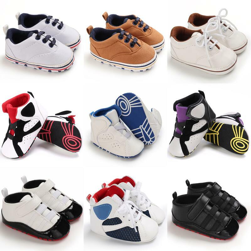 Классическая модная детская обувь, повседневная обувь для мальчиков и девочек, обувь для крещения на мягкой подошве, кроссовки, удобная обувь для первых прогулок