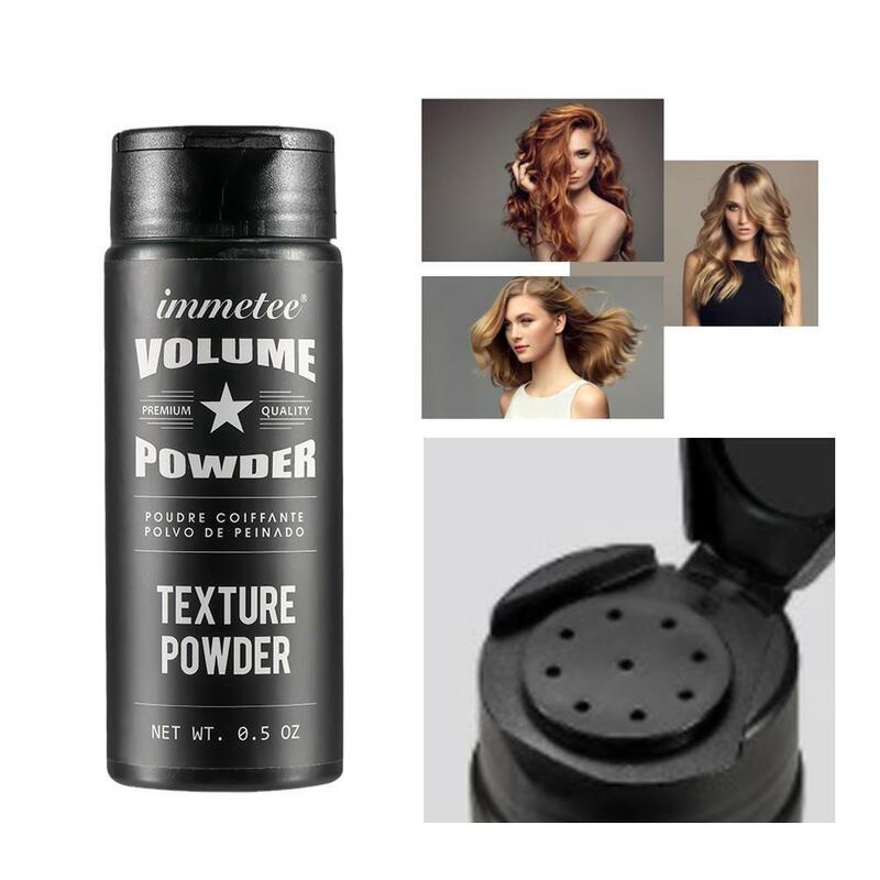 Pó de Cabelo Unisex para Homens e Mulheres, Fofo, Aumentar o Volume, Matificante, Acabamento, Design, Estilo, Shampoo
