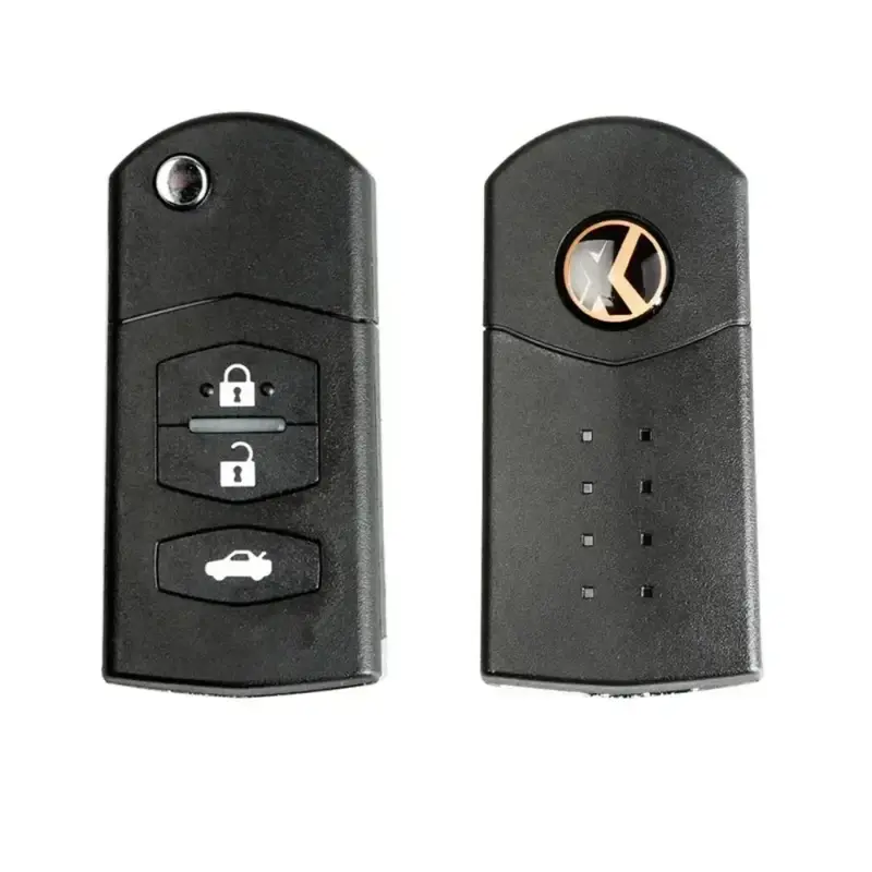 Xhorse XKMA00EN VVDI 와이어 원격 키, 3 버튼 자동차 원격 키, 마쓰다 범용 원격 키, VVDI2 미니 키 도구, 1 개, 2 개, 3 개