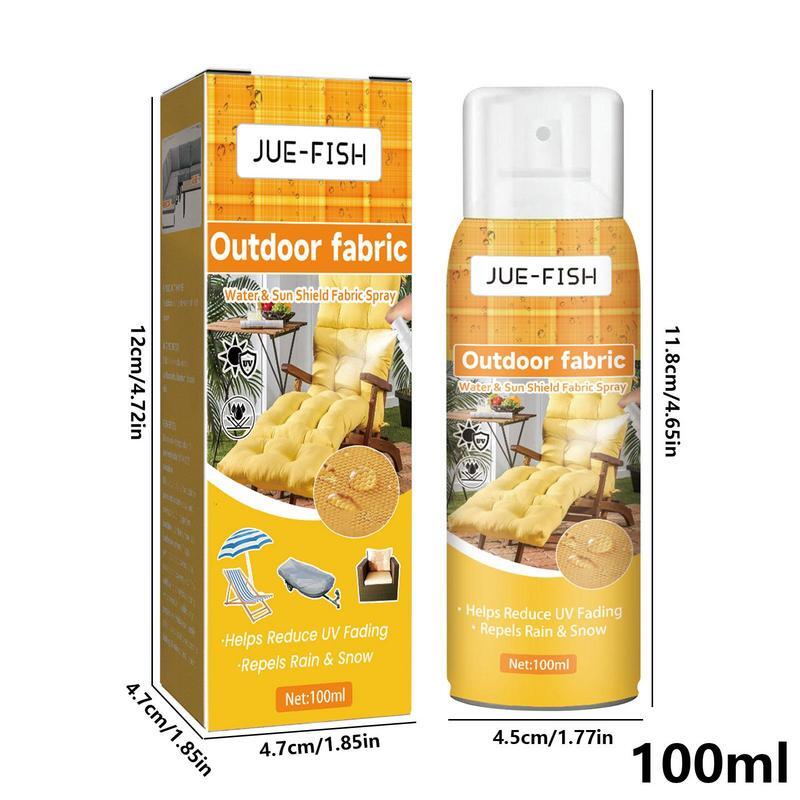 Spray imperméable pour tissu extérieur, protection solaire et imperméable, hydrofuge, protection UV, 100ml