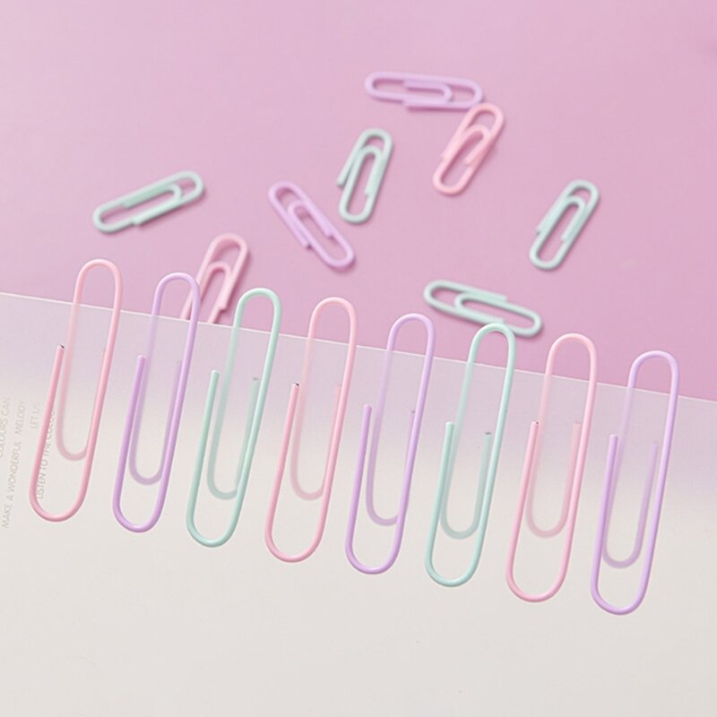 273Pcs Paper Clips Dovetails Binder Clips Push Pins and Rubber Bands Office Binding Supply for Student Teacher School Dropship
