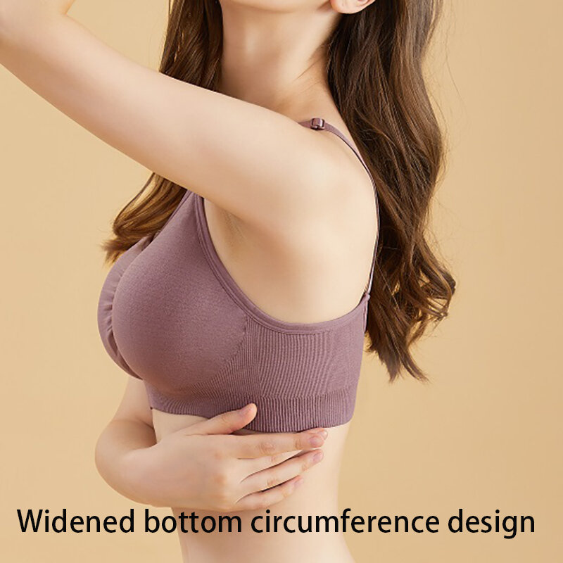 Ręczne pompowanie stanik do karmienia piersią biustonosze ciążowe damskie do piersi specjalna bielizna ubrania ciążowe mogą nosić cały dzień