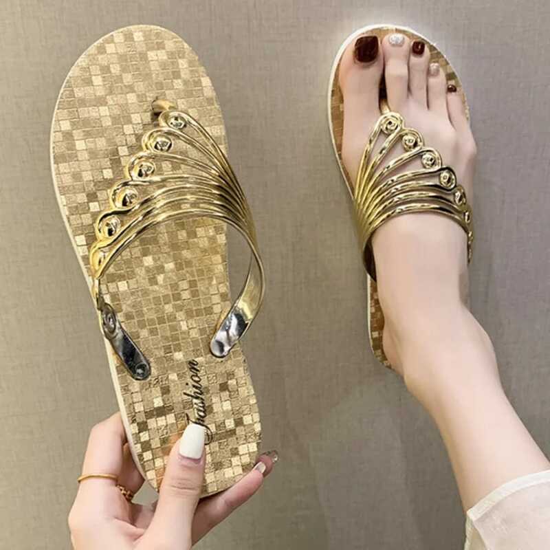 Slippers Women Flip Flops Summer Shoes for Women Slides Flats Sandals Outdoor Flat Slippers Beach Ladies Shoes Zapatos De Mujer