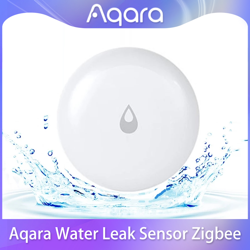 Aqara-Sensor De Vazamento De Água, Detector De Imersão De Água, Alarme De Segurança, Sensor De Imersão, Casa Inteligente, Trabalhar Com O Mi Home App, Zigbee