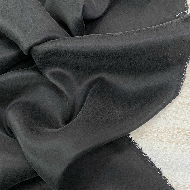 Silk Sanded Satin 114 Width 18-19 M Fabric