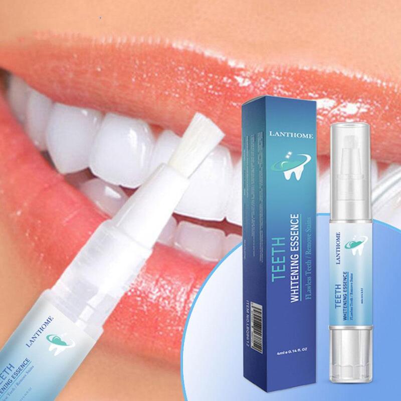 Dentes portáteis Whitening Essence Pen, eficaz, indolor, fácil de usar, cuidados com os dentes, sorriso bonito, T7T5
