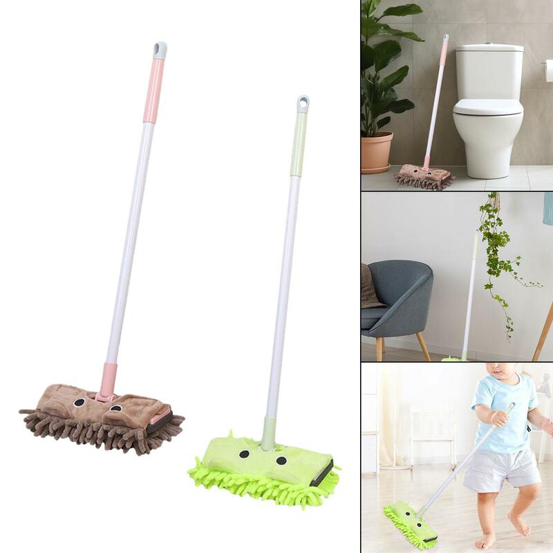Mini Mop zabawka dla dzieci zabawki do czyszczenia gospodarstwa domowego podstawowe umiejętności narzędzie do sprzątania dzieci do prac domowych prezenty urodzinowe kreatywność