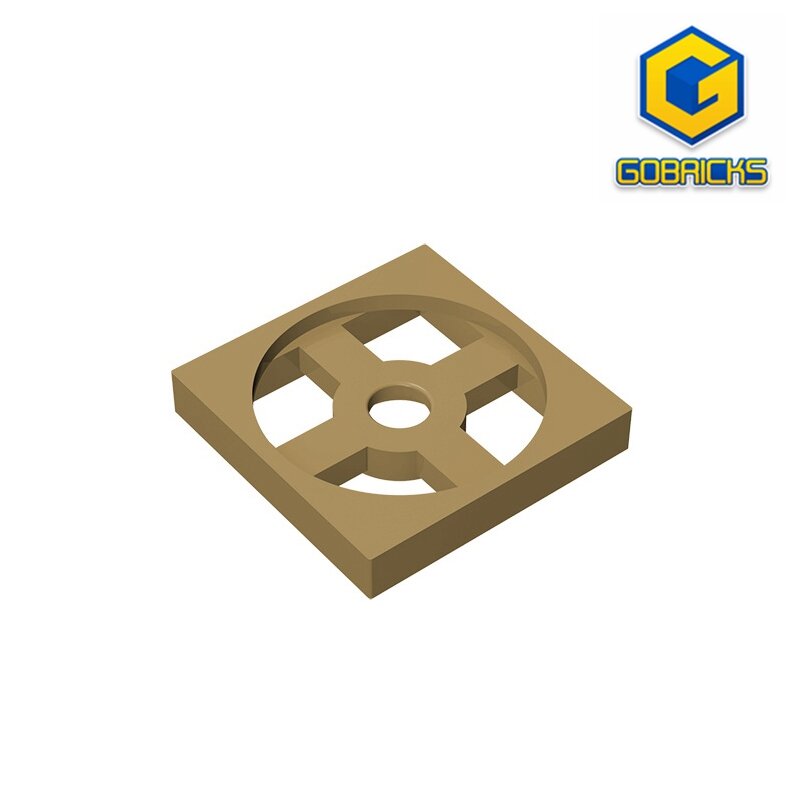 Gobricks GDS-949 Turntable 2x2 Placa, Base compatível com lego 3680 DIY Educacional Blocos de Construção Técnico