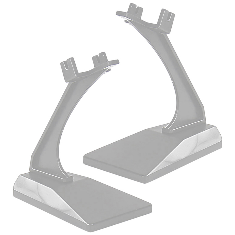 2 Pcs Aircraft Model Stand Display Shelf Support Automotive Monitor Plastic Holder