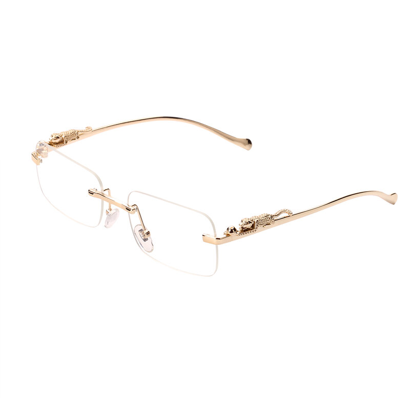Ruiao sonnenbrille แว่นตากันแดดไร้กรอบสำหรับผู้ชาย2023แว่นกันแดดไร้ขอบหรูหราราคาถูกโปรโมชั่นเฉดสี UV400