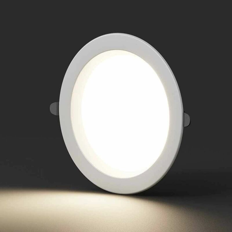 Pequena rodada embutida LED Downlight, Energy Saving Down Lights, lâmpada do teto do quarto, 5W, 9W, 12W, 220V