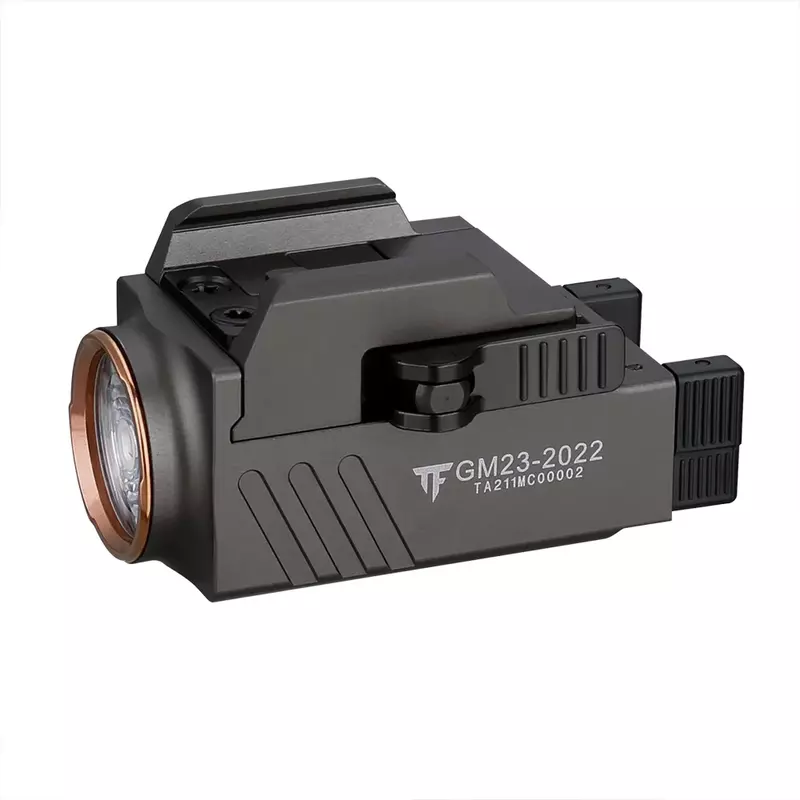 Trustfire-linterna Led táctica GM23, luces de arma de liberación rápida recargables por USB de 800LM para GL & 20mm Picatinny Rail Tauru TX2
