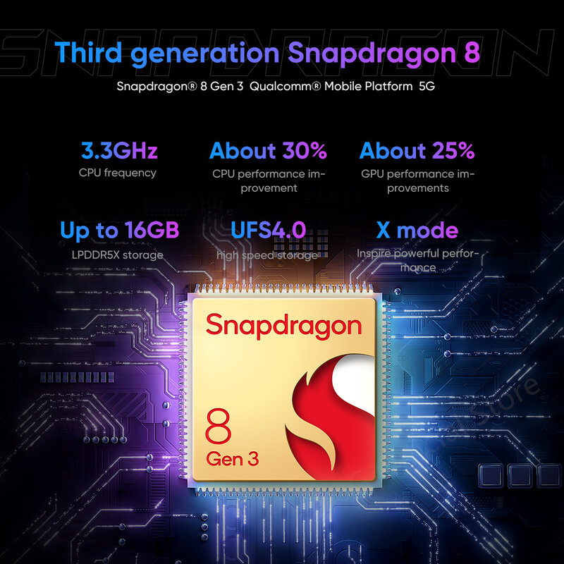 2024 pertama di dunia ASUS ponsel ROG 8 Snapdragon 8 Gen 3 5G Smartphone 6.78 ''165HZ e-sports Screen 65W pengisian daya NFC ROG 8 Pro