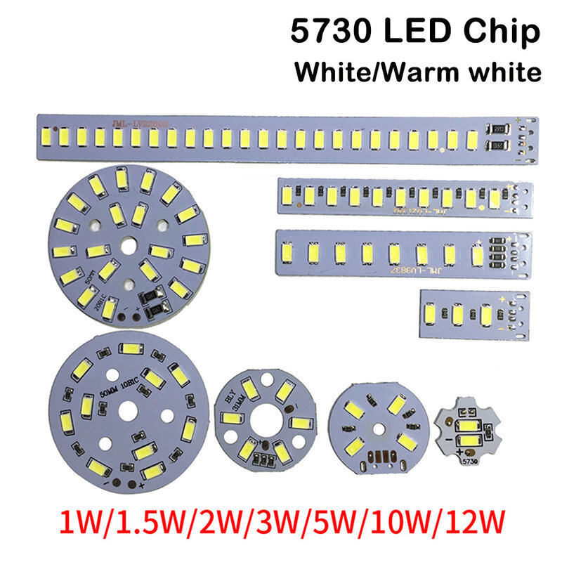 DC5V Dimmable LED Chips 5730 SMD LED Lamp 5W 10W 30W LED Light Beads White Warm White DIY Adjustable LED Bulb USB Dimmer