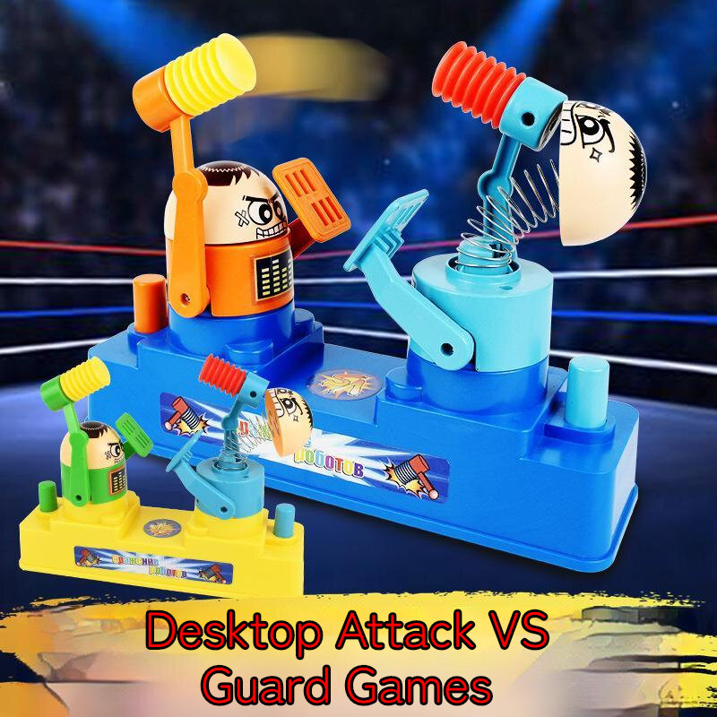Red และ Blue Attack และ Defense Versus Parent-Child Interaction ตีสมองปริศนา2คู่ของเล่นเด็ก Board เกมของขวัญ
