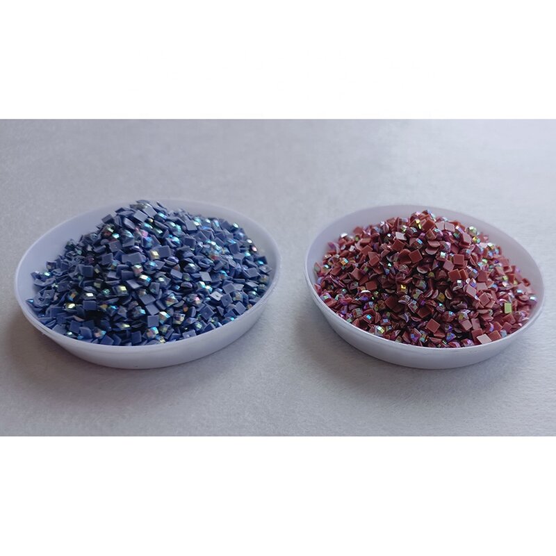 Perceuses diamantées AB carrées en acrylique DMC 160 #, perles de peinture, accessoires pour la décoration de la maison, offre spéciale