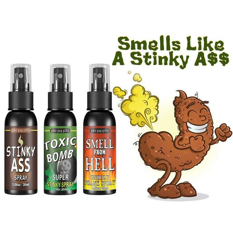 30ML Fart Spray Prank Toys Funny Fart Liquid Fart Tinker Toys April Fool's Joke Toys Party Supplies Gag Gift For Kids and Adults