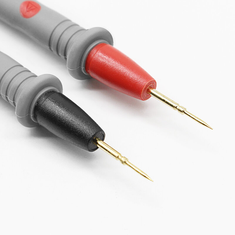 1 par digital multímetro sonda macio-fio de silicone agulha-ponta cabos de teste universal com clipe de jacaré para testador led multimetro