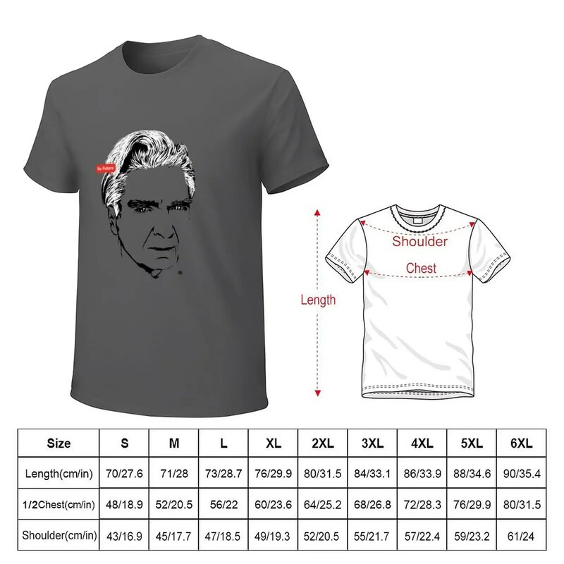 Cioran 남성용 그래픽 티셔츠, 스포츠 팬 블라우스, 귀여운 상의, 오버사이즈 티셔츠