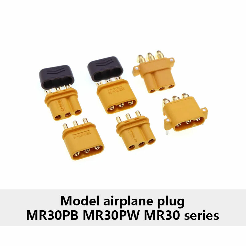 Mr30 Serie Plug Mr30pb Mr30pw Mannelijke En Vrouwelijke Connector Vliegtuig Model Batterij Motor Aansluiting Stekker