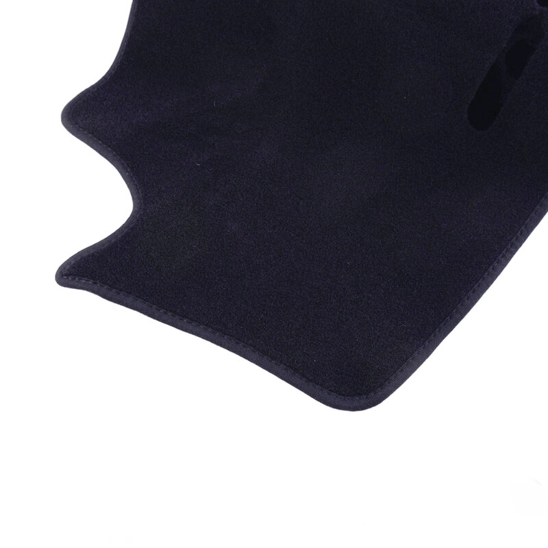 Penutup karpet pelindung matahari dasbor Dashmat hitam poliester cocok untuk MG HS Excite Vibe SAS23 12/2019-2022 2023 LHD