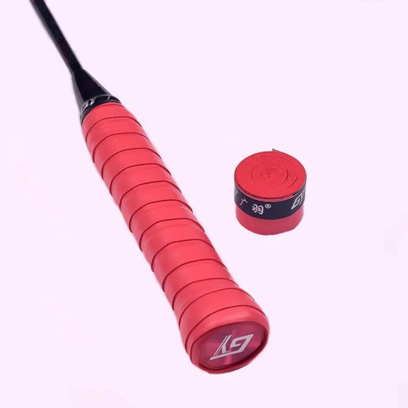 PU Grip Tape para Racquet Sports, Anti-Slip, Absorção de Choque, Anti-Slip Band, Sweat Absorbed Tape, Thicken, Tennis Racket, 9 Cores
