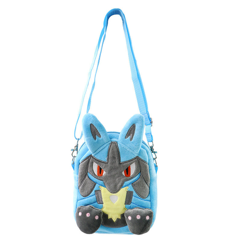 New Pokemon Shoulder Bag Eevee Psyduck Eevee Snorlax Charmander Pikachu Shoulder Bag Kirby Coin Purse Birthday Christmas Gift
