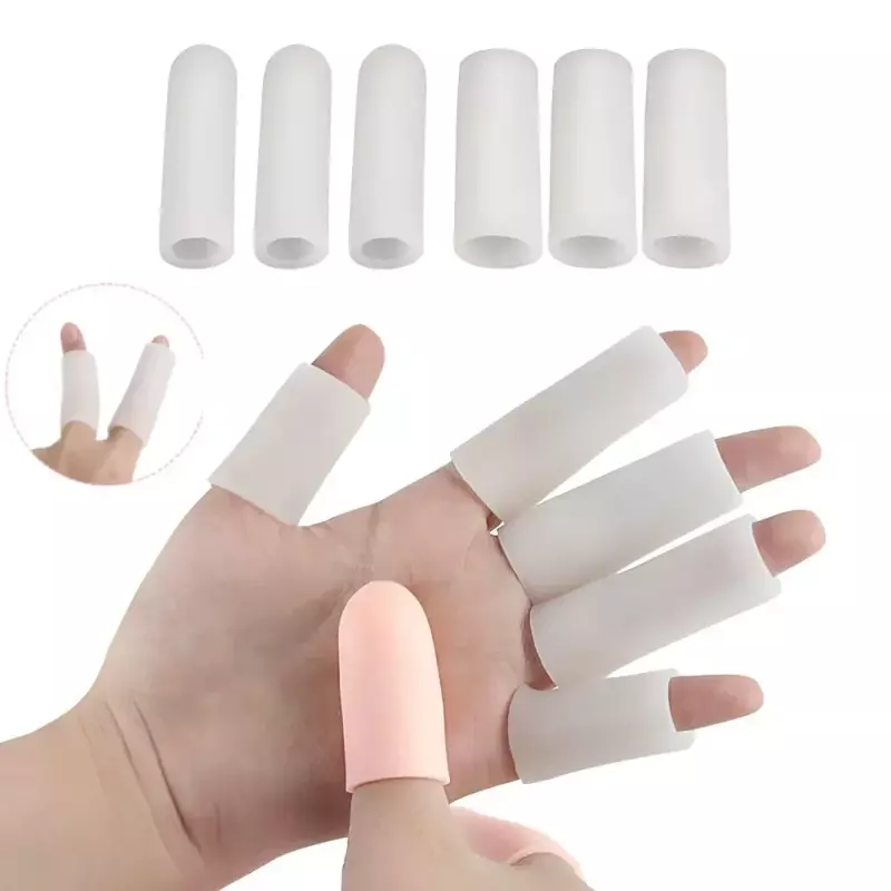 小さなつま先,指の保護,痛みの緩和,つま先のセパレーター,フットケアツール,5および2ユニットのシリコンつま先の保護