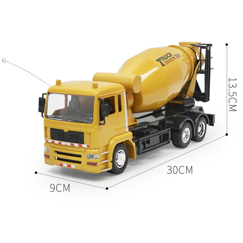 I giocattoli della costruzione del regalo del camion del miscelatore del giocattolo del camion del cemento del telecomando della corsa superiore funzionano bene con l'escavatore RC degli autocarri con cassone ribaltabile