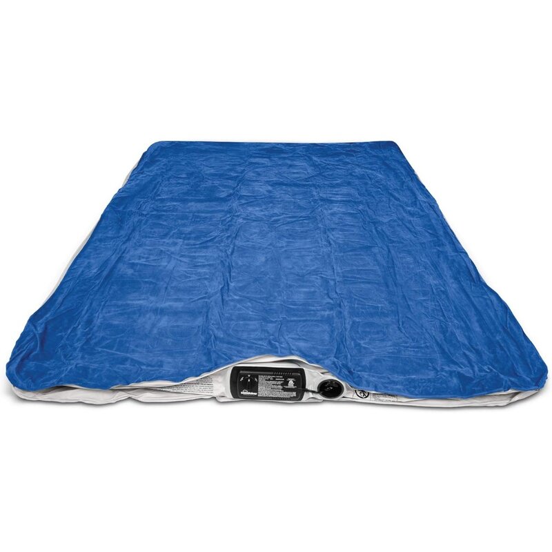 Series Luxury Air Mattress with Technology & Built-in High Capacity Pump for Home & Camping- Double Height, Adjustable,