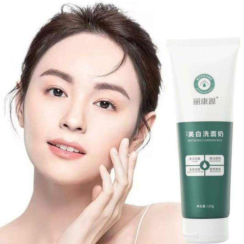 Niacinamide Whitening Face Wash 120g Freckle Removing Skincare Cleansing Wash Deep Face Moisturizes Cleanser Pore Refining P1Z5