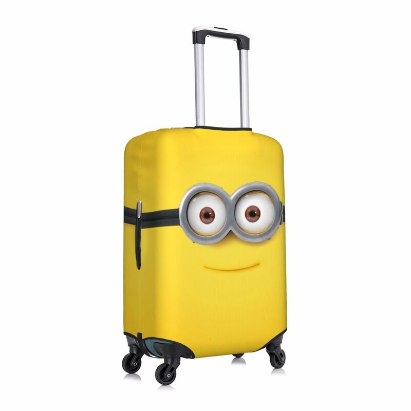 Custom Cute Minions Luggage Cover Protector Dust Proof Travel Suitcase Covers
