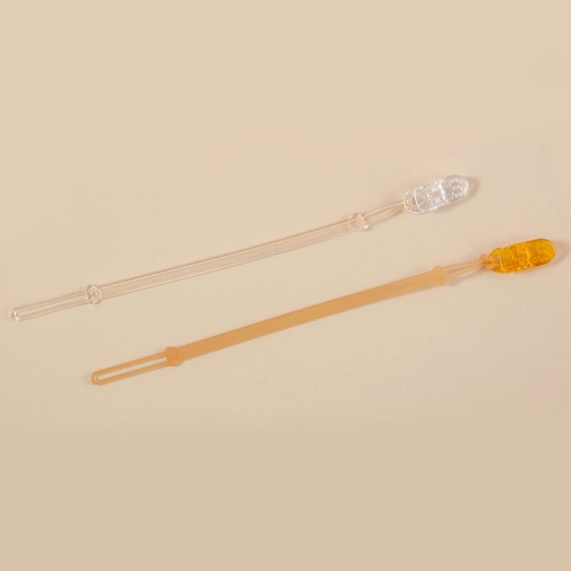 Clips soporte para chupete silicona para bebés y niñas, correa para dentición neutra para recién nacidos, cordón