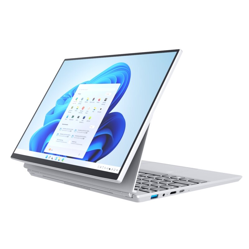 CRELANDER 2em1 Tablet PC Intel N5105 Processador 14 polegada Touch Screen 360 Graus Rotating RAM 16GB Notebook Portátil