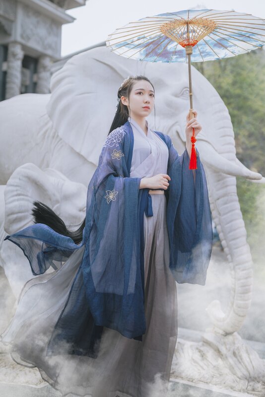 China primavera verão hanfu clássico traje antigo terno feminino de alta qualidade desempenho palco cosplay roupas fadas 4 peças