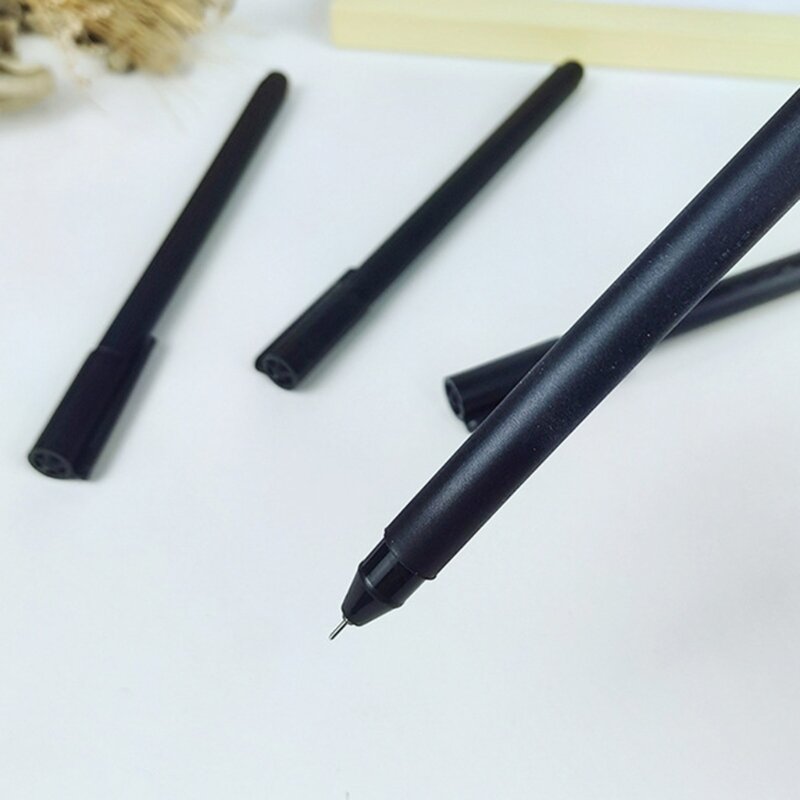 YYDS 10x0.5mm neutralny długopis biznesowy długopis do podpisu szybkoschnący długopis żelowym wkładem szkolne materiały dla