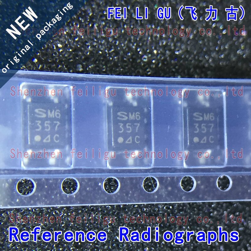 Componente electrónico optoacoplador PC357N3J000F PC357 original, 1 ~ 30 piezas, 100% nuevo, Impresión de pantalla: 357, Paquete: SOP-4