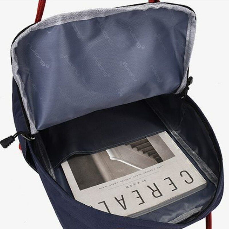 กระเป๋านักเรียนสะพายหลังสองไหล่น้ำหนักเบาพิมพ์โลโก้ได้ตามต้องการ