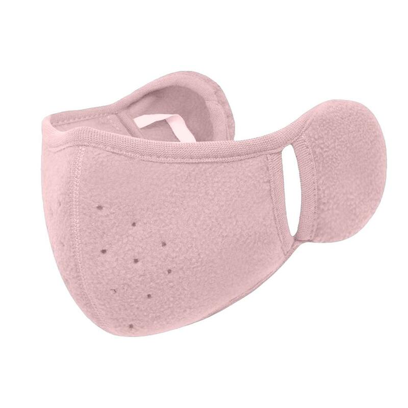 2 In 1 Winter One Ear Warm Mask For Men Women Breathable Soft Warmer Mask Coldproof Windproof Dustproof Mask With Earmuffs G9L1