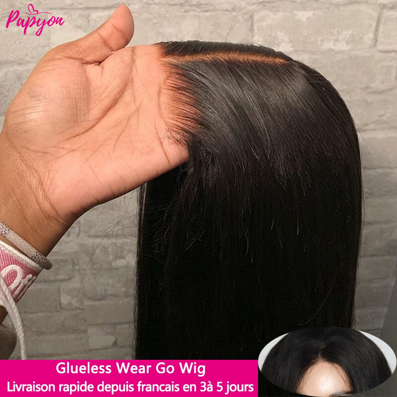 Wear And Go Bob Wigs For Women Human Hair 180% 28 30 32 Inch Straight Glueless Wig Ready To Go Human Hair Wigs Pre Cut Lace Wig