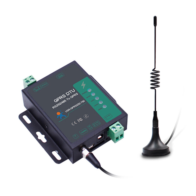 Modem cellulare porta seriale RS232 RS485 a GSM GPRS DTU Modem Converter USR-GPRS232-730
