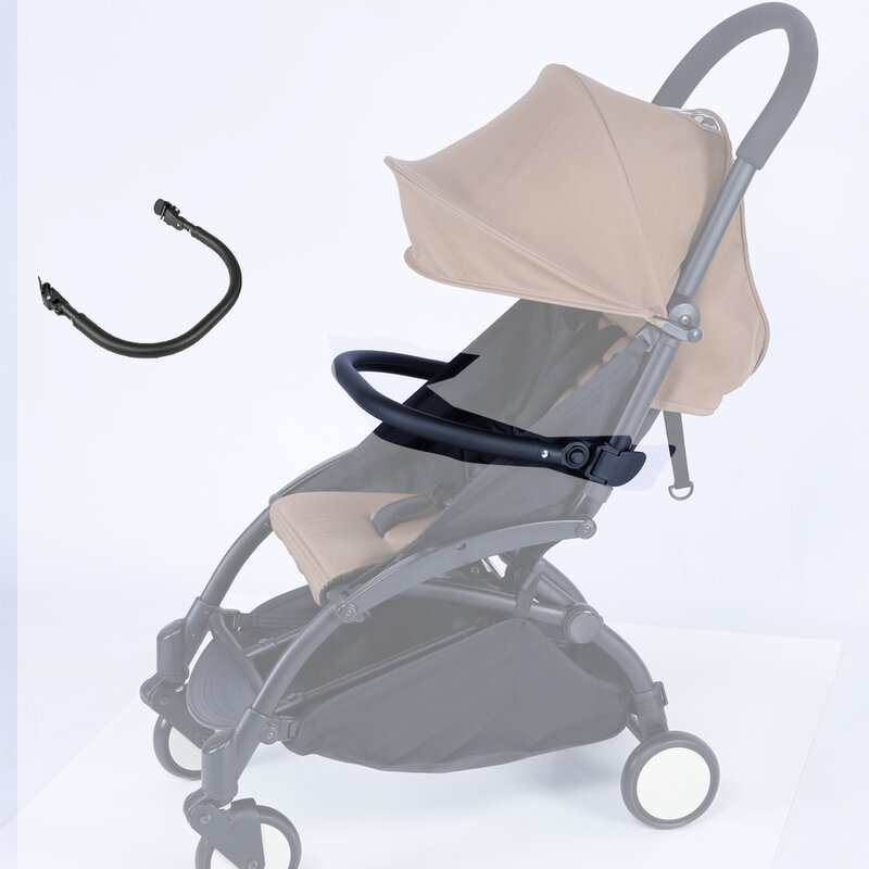 Braço ajustável Baby Stroller Segurança, Bumper Bar, Stroller Acessórios, Fit para Yoyo +, Yoya Babies Peças, Pushchair corrimão, Novo