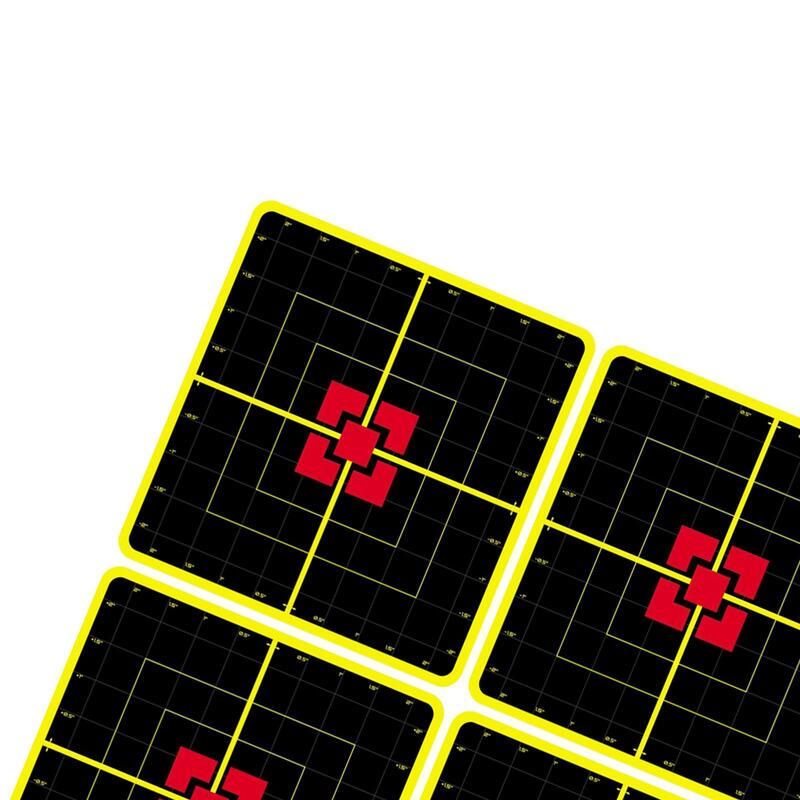 Papel de rango de visión en cruz, 10 piezas, fácil de usar, 10x10 pulgadas