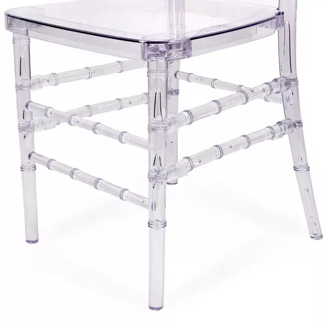 Hotel Luxury Stackable Wedding Event Transparent Clear Acrylic Phoenix Chairs wholesale