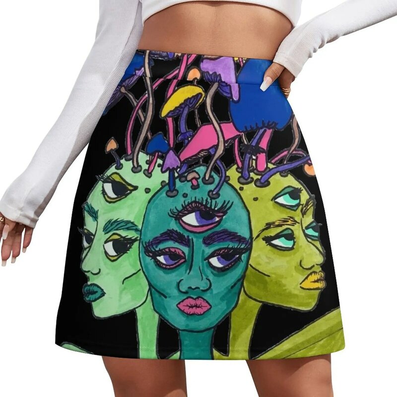 Minifalda Sexy de Alien Seta, Vestidos de Noche de lujo, 2023