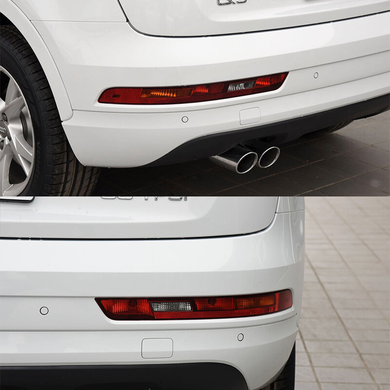 Per Audi Q3 2016 2017 2018 paraurti posteriore per auto luce freno riscaldamento coda indicatore di direzione lampada riflettore