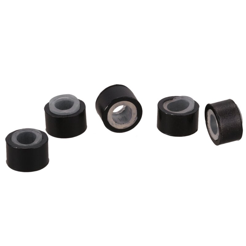 Micro-Ring Lined Beads for I Stick, Black Silicone Extension, Plumes, Installation, 5mm, 500 Pcs