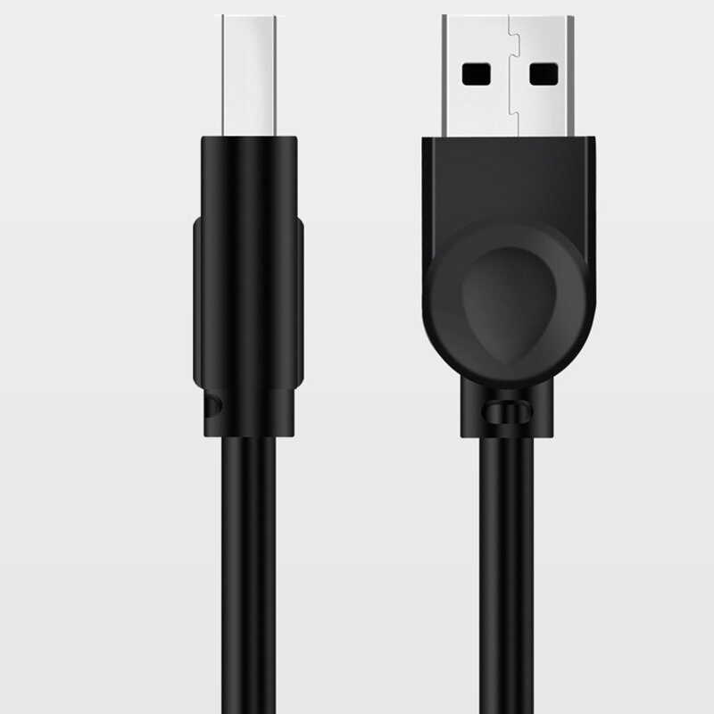 1,5 m/3m USB 2,0 Hoch geschwindigkeit kabel drucker führen eine zu b lange schwarz abgeschirmte Werkzeug datenleitung