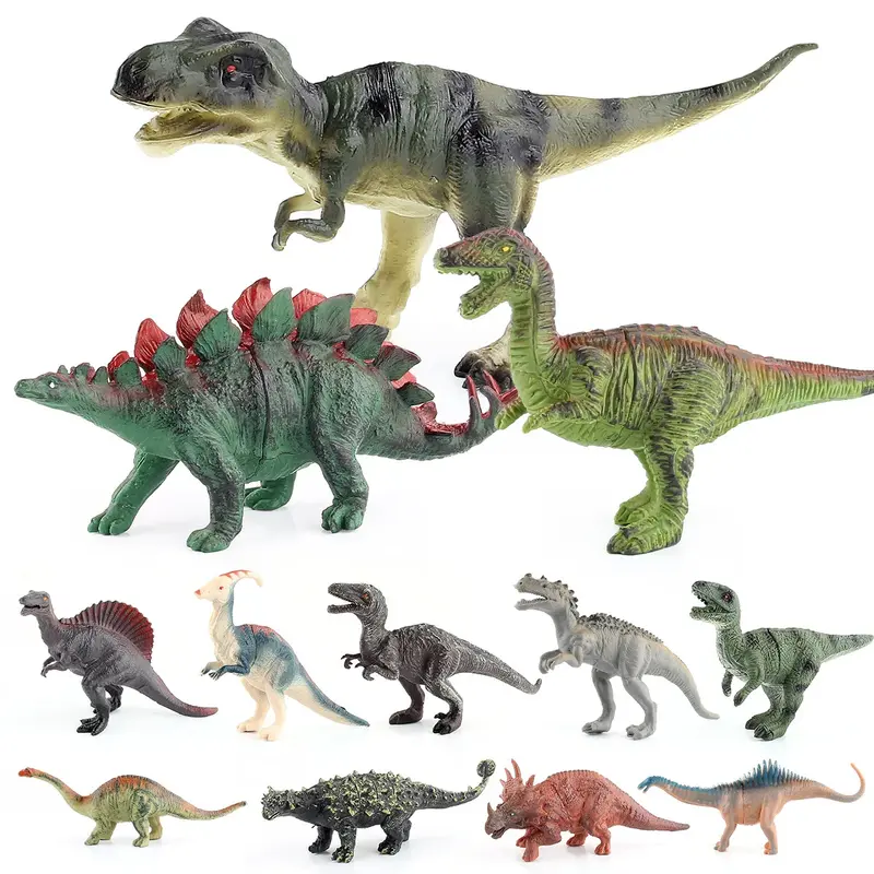 13 أنماط 15 سنتيمتر نماذج من الديناصورات الصغيرة اللعب الجوراسي Tyrannosaurus Indominus ريكس تريسيراتوبس برونتوصور الأولاد هدية هدايا للأولاد